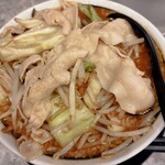 関目団長 - 料理写真:男の情熱味噌（麺大盛）８９０円