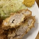 とんかつ いちかつ - ヒレカツ断面