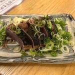 酒と飯のひら井 - カツオの叩き