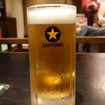 Tasuke - サッポロ生ビール：690円