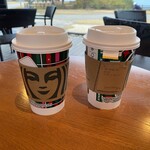 スターバックス・コーヒー - アチャ〜、蓋とって撮るベキやったなぁ〜(>_<)