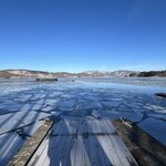 Urabandai Reiku Rizoto - 桧原湖　通常この時期はワカサギ釣りが氷上でできるはずですが