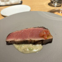 マンサルヴァ - 魚料理　バショウカジキ　ふきのとう