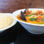麒麟 - 担々麺＋半チャーハン