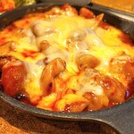 KOREAN DINING LEE - アップ。熱々です。