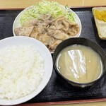 大松食堂 - 料理写真:バター焼肉定食(¥850)