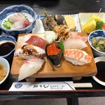 助さん - 料理写真:メインのビジュアル抜群な寿司ランチ❗️