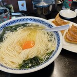 花水ラオシャン - わかめ月見さまと餃子さま