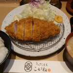 Tonkatsu Meguro Kogane - 特上ロースカツ定食