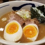 つじ田 - 濃厚味玉ラーメン。