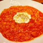 Italian Kitchen VANSAN - 生モッツァレラのトマトリゾット（1,190円）