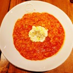 Italian Kitchen VANSAN - 生モッツァレラのトマトリゾット（1,190円）