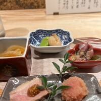対馬のどぐろとイカ活き造り 博多 魚蔵 都ホテル店 - 
