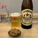 Kicchin Kiraku - 瓶ビール（中）¥750