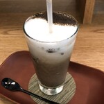 CAFE 甘 - これがわからない。たぶんほうじ茶ラテ（アイス）