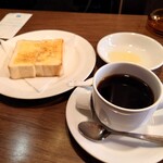らい - コーヒーとバタートースト