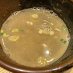 中華蕎麦 とみ田 - スープ割り