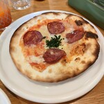 ポポラマーマ - サラミピザ