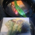 花菱 - 二の膳の一部の料理拡大図。見た目も素晴らしいが、味と食感の繊細さは予想以上