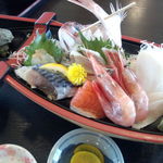 板前舟１２６０円私が、食べましたぁ～(♡´艸`)