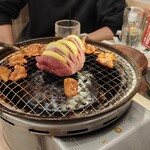 0秒レモンサワー 仙台ホルモン焼肉酒場 ときわ亭 - レモン牛タン(追加注文)約1850円