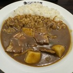 カレーハウスCoCo壱番屋 - グランドマザーカレー、ライス300g、辛さ普通。