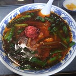 満州ニラら～めんの店 さかえや - 満州ニララーメン（中）