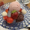 銀座和館 椿屋珈琲 - 料理写真:季節限定 いちごあんみつ