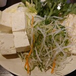しゃぶ葉 - 香味野菜などの野菜とお豆腐