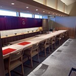 御料理 竹寳 - カウンター席