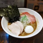 麺屋 喜楽明人 - 特製濃厚煮干しラーメン(1300円)