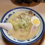 らーめん 佐々舟 - 特製味噌ワンタン麺