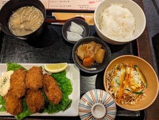 Oshokujidokoro Kikko - カキフライ定食