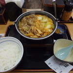Yoshinoya - 牛チゲ鍋膳（並盛）