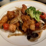 中国料理 翠 - 特製黒酢のスブタ