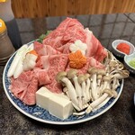 お宿湯の里 - 料理写真:飛騨牛のしゃぶしゃぶ