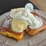 #NOCA inami Farm to Table - オクノ卵のキャラメルフレンチトースト¥950