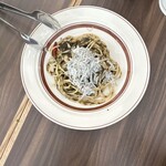 IL PLANETARIO - 佐賀県産【初摘み海苔】としらすのペペロンチーノ