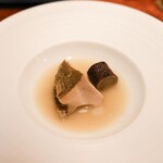 蒼 - 佐渡黒アワビ自家製バター、雉子谷さんの午房