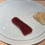 すし山崎 - マグロ漬け