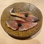 すし山崎 - しめ鯖、鯖たたき