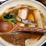 烈志笑魚油 麺香房 三く - かけ♪