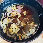 レストラン キャロッツ - 赤だし味噌汁