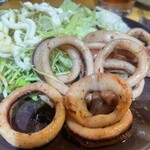 桜扇 - イカバター焼き