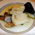 アンミラーレ・フィレンツェ - 白身魚とムール貝