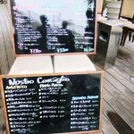 アンミラーレ・フィレンツェ - メニューの看板