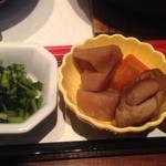 がんばる君 - 和風カレー風味　モツ鍋定食