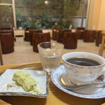 三井寺力餅本家 - コーヒーのセット¥600-