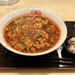 元祖辛麺屋 桝元 - 料理写真:元祖辛麺＋トッピングなんこつ