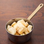 Fried garlic with sesame oil aroma